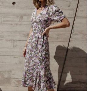 NWT Bohme Tabitha Floral Dress
